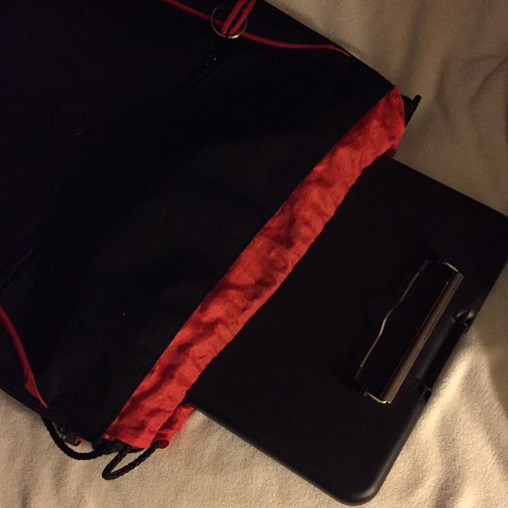 Expandable Drawstring BookBag - Picture 5 of 6